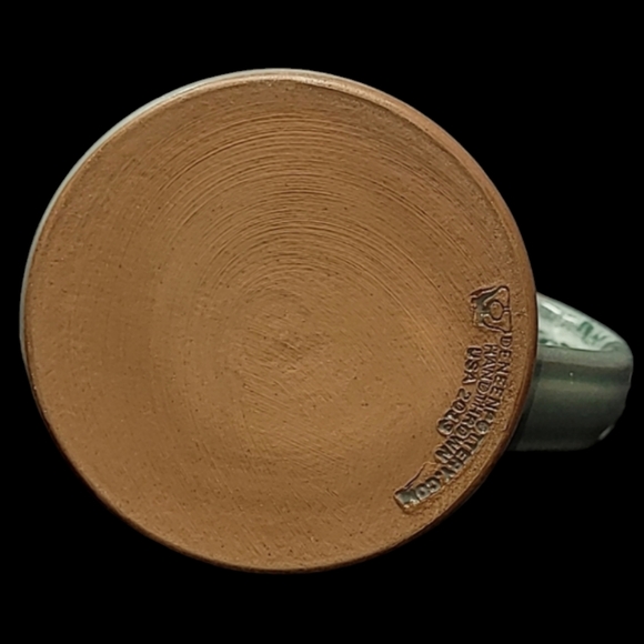 2013 DENEEN POTTERY"LOOKOUT POINT LAKESIDE INN HOT SPRINGS,AR." HAND-THROWN-USA - Picture 9 of 10